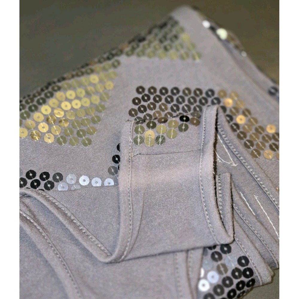 Almost Famous Tank Top Women's 3X Sequins Scoop Stretch Sleeveless Going Out - Picture 8 of 8
